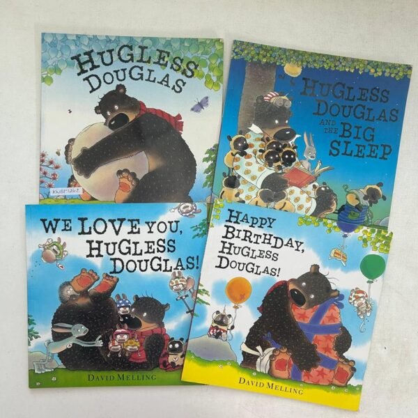 Hodder Children's Book_Read Aloud Picture Story_Set Of 4 Books_David Melling_KWB17242