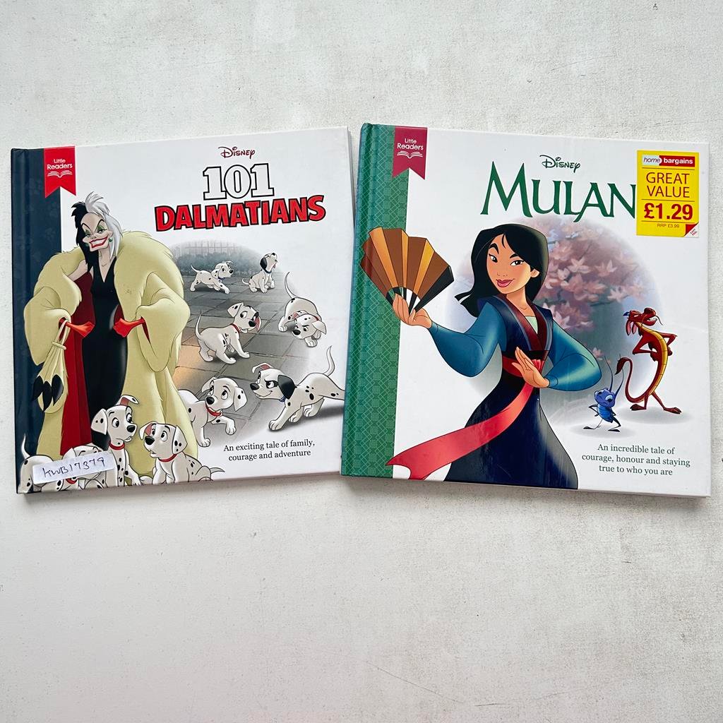 Disney_Little Readers_Set Of 2 Books_Disney_KWB17379
