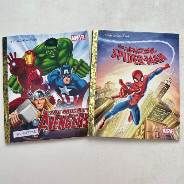 A Little Golden Book_Set Of 2 Books_Marvel_KWB17388