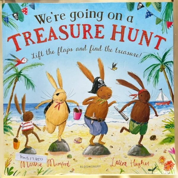 We're Going On A Treasure Hunt_Flap Book_Laura Hughes_KWB17450