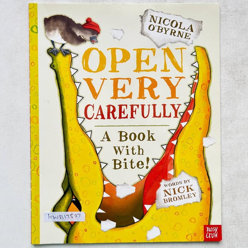 Open Very Carefully A Book With Bite!_Nosy Crow _KWB17527