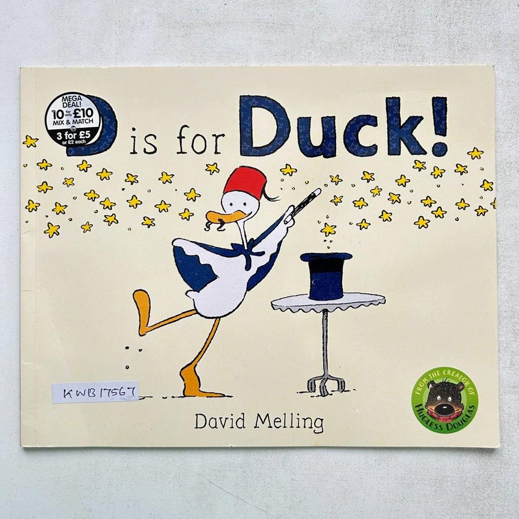 D Is For Duck!_David Melling_KWB17567