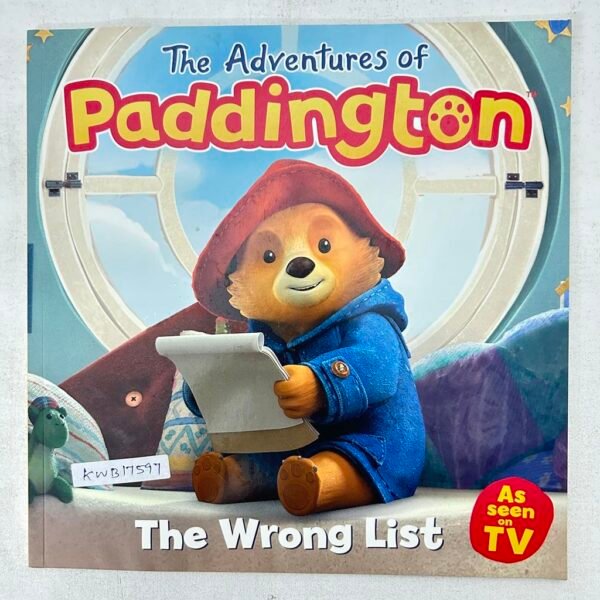 The Adventures Of Paddington The Wrong List_HarperCollins_KWB17597