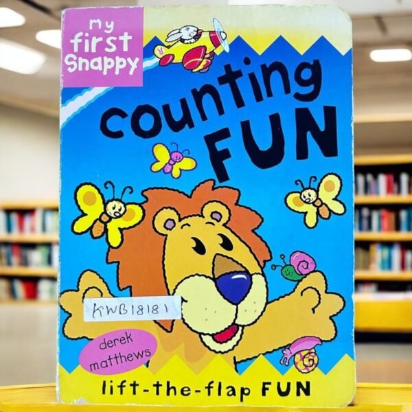 My First Snappy_Counting Fun_Flap Book_Derek Matthews_KWB18181