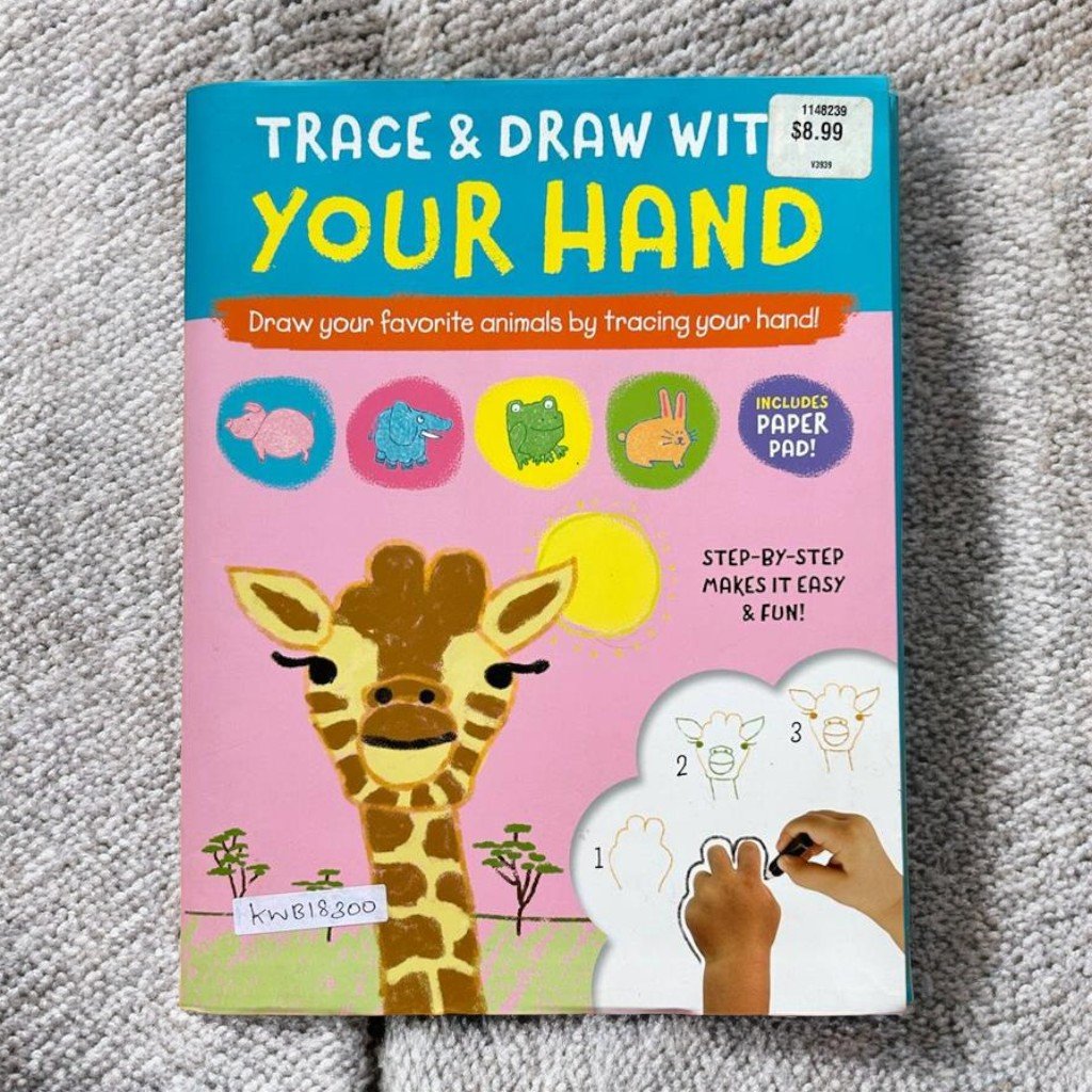 Trace & Draw With Your Hand_Includes Paper Pad!_Activity Book