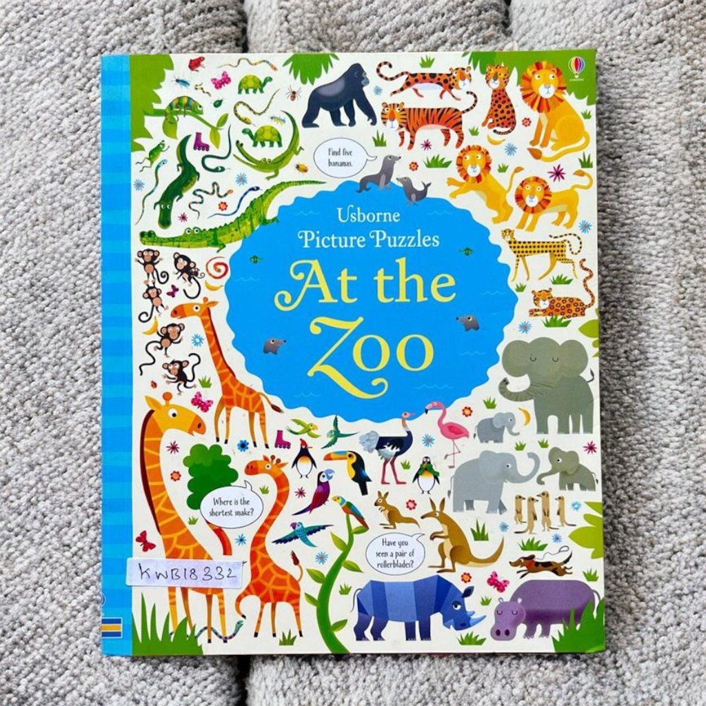 Usborne Picture Puzzles_At The Zoo_Usborne