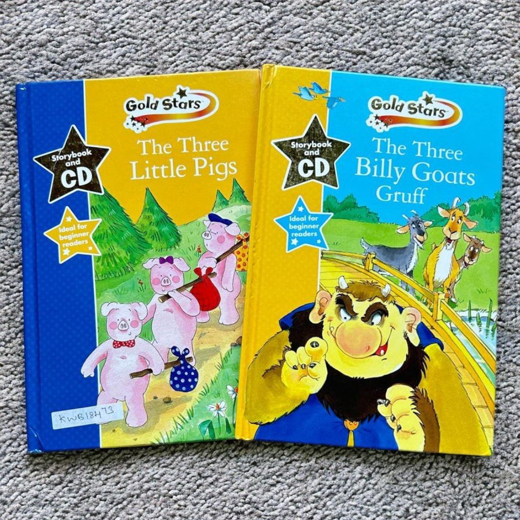 Gold Stars_No CD_Set Of 2 Books_Parragon_KWB18473