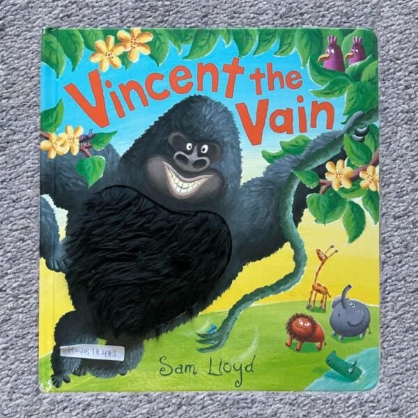Vincent The Vain_Touch And Feel_Used Book_Sam Lloyd_KWB18483