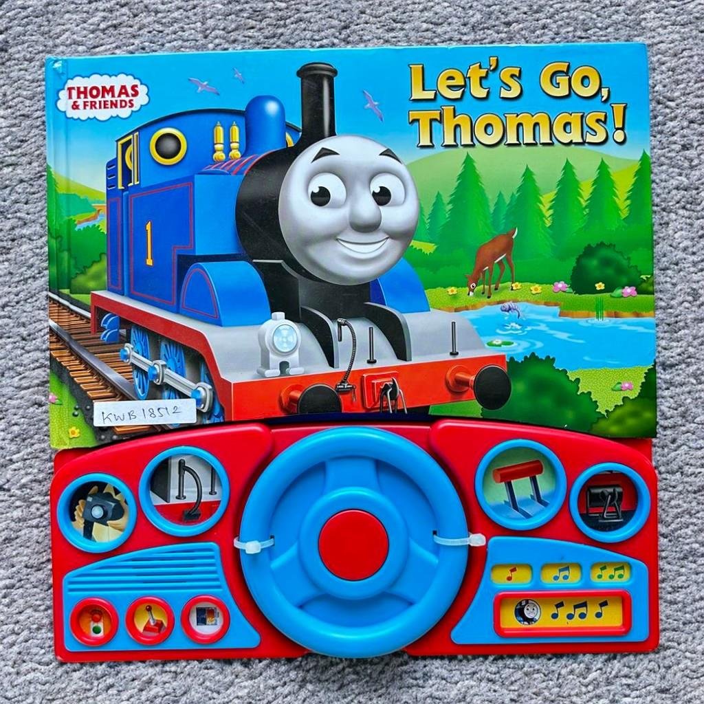 Thomas & Friends_Let's Go,Thomas!_Sound Book_Pi Kids_KWB18512