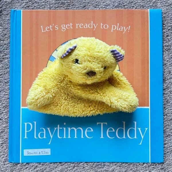 Playtime Teddy_Puppet Book_Aura_KWB18520