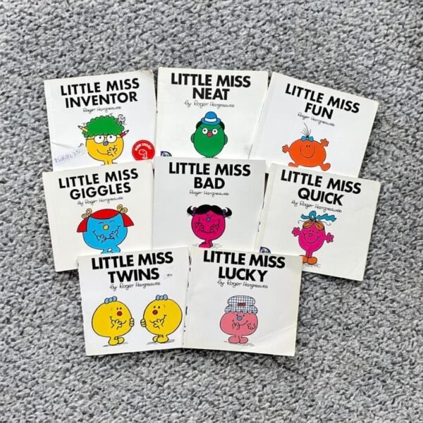 Little Miss_Set Of 8 Books_Roger Hargreaves_KWB18635