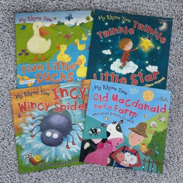 My Rhyme Time_Read Aloud Story Books_Set Of 4 Books_Miles Kelly_KWB18646