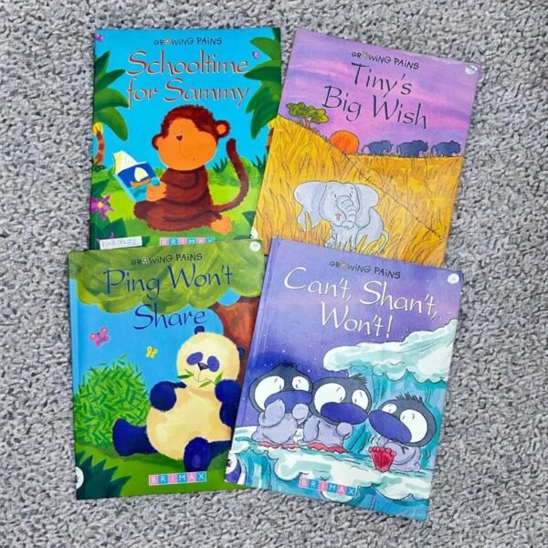 Growing Pains_Read Aloud Picture Story Books_Set Of 4 Books_Brimax_KWB18672