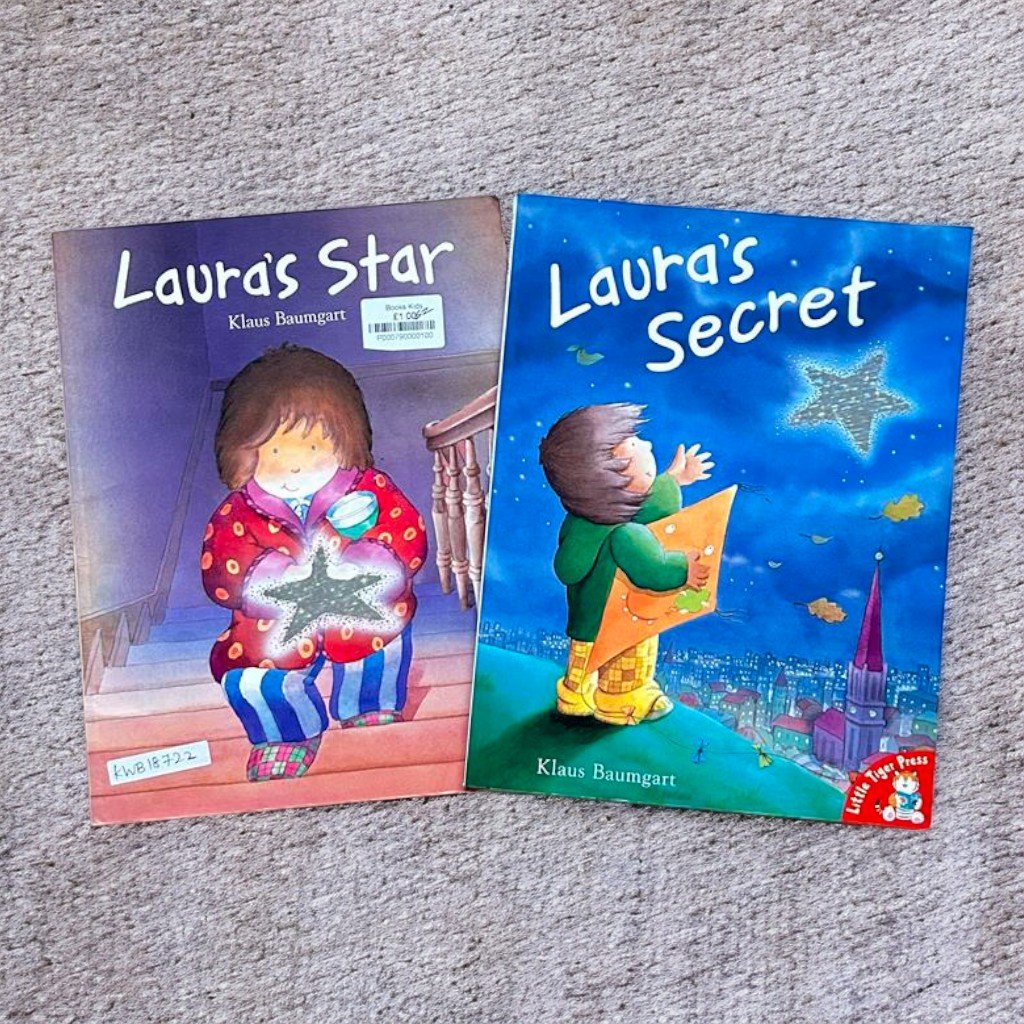 Laura_Little Tiger Press_Read Aloud Picture Story_Set Of 2 Books_Little Tiger Press_KWB18722