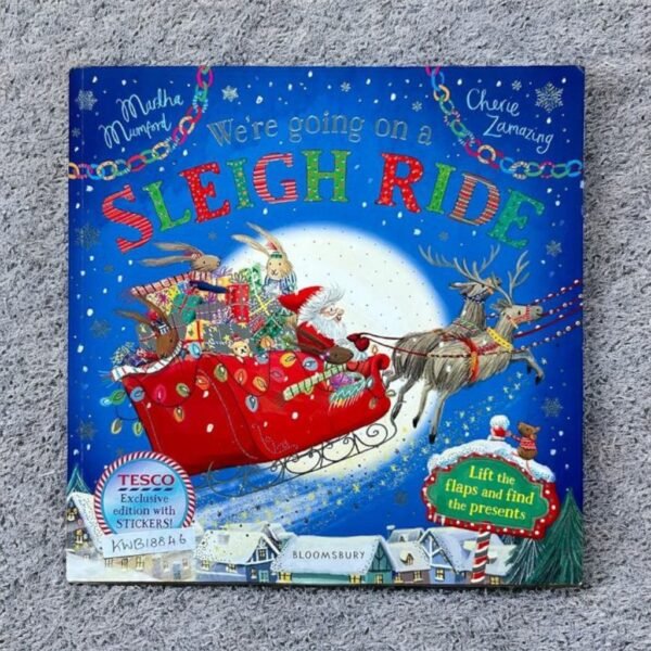 We're Going On A Sleigh Ride_Flap And Sticker book_Bloomsbury_KWB18846