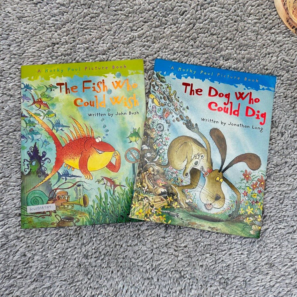 A Korky Paul Picture Book_Read Aloud Picture Story_Set Of 2 Books_Oxford_KWB18907