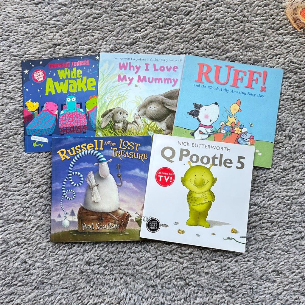 HarperCollins Children's Books_Read Aloud Picture Story_Set Of 5 Books_Harpercollins_KWB18930