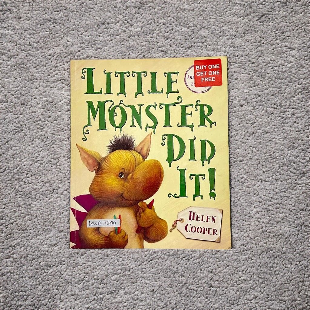 Little Monster Did It!_Helen Cooper_KWB19300