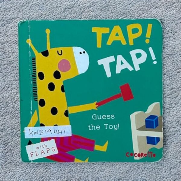 Tap! Tap!_Flap Book_Cocorette_KWB19441