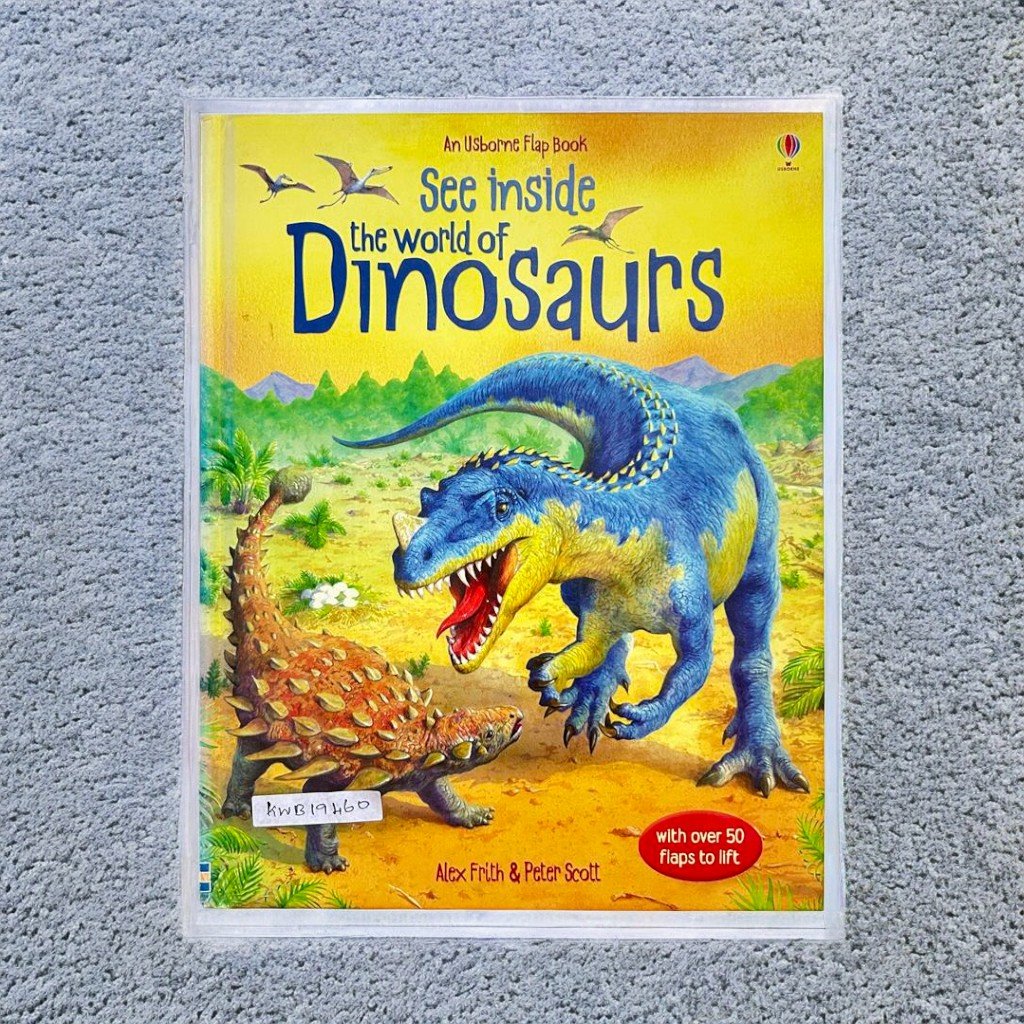 Usborne_See Inside The World Of Dinosaurs_Flap Book_Usborne_KWB19460