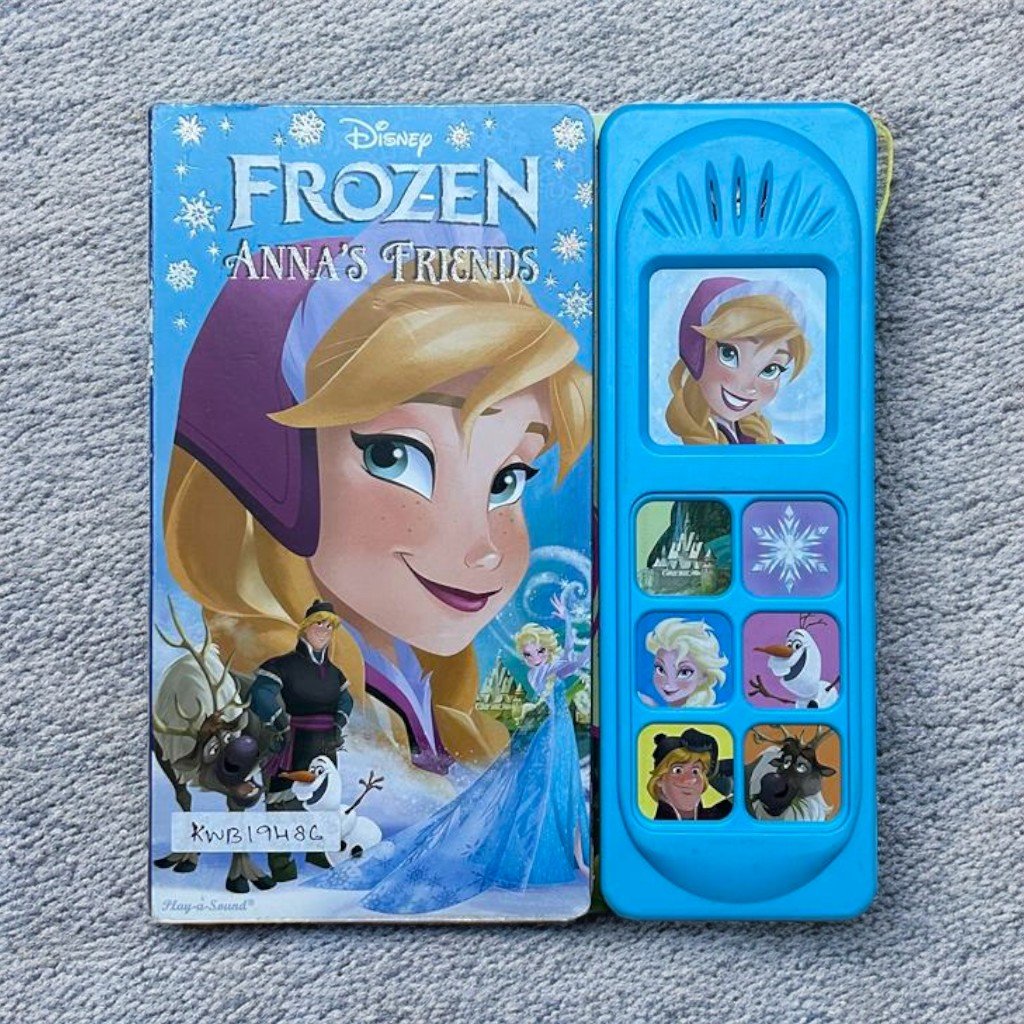 Disney Frozen _Anna's Friends_Sound Book_Disney_KWB19486