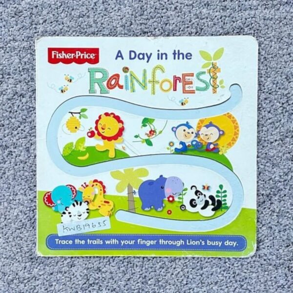 A Day In The Rainforest _Tracing Book_Fisher Price_KWB19655