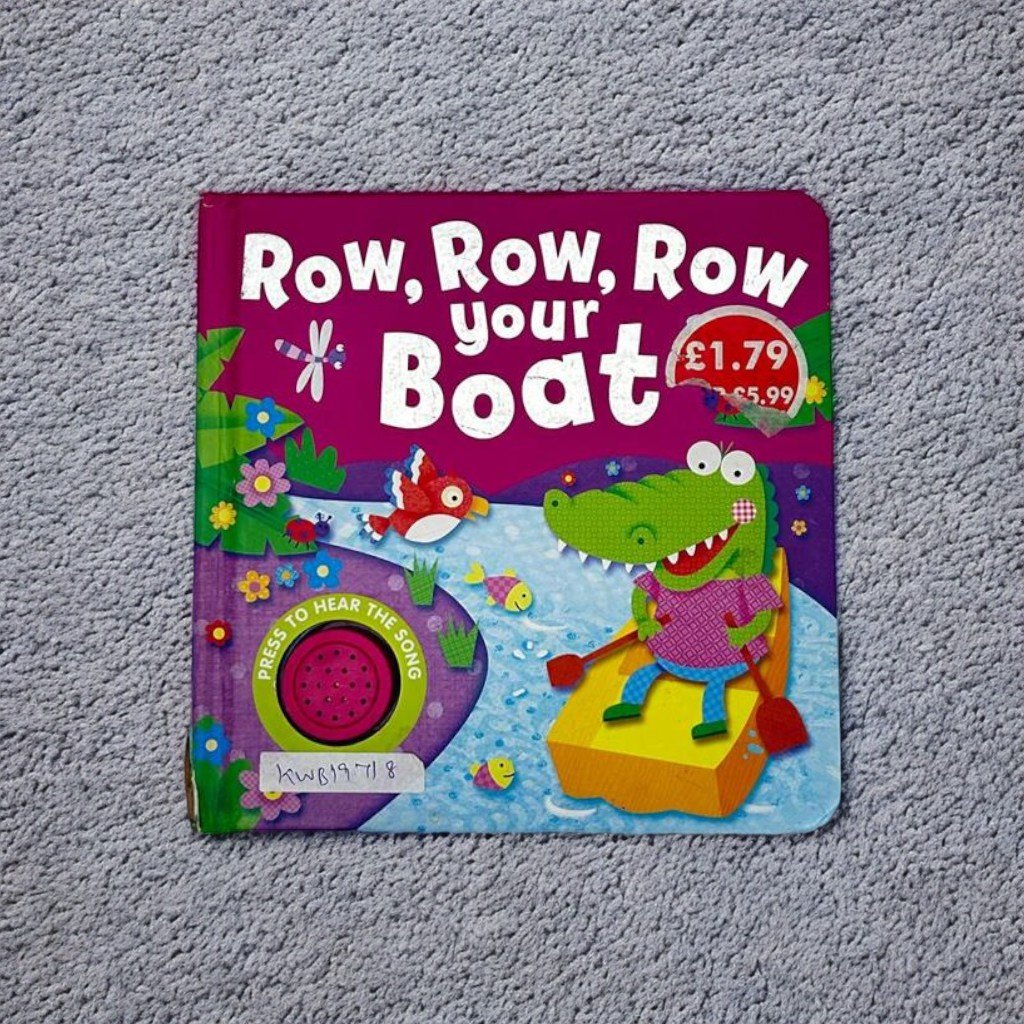 Row, Row, Row Your Boat _Sound Book_Igloo Books_KWB19718