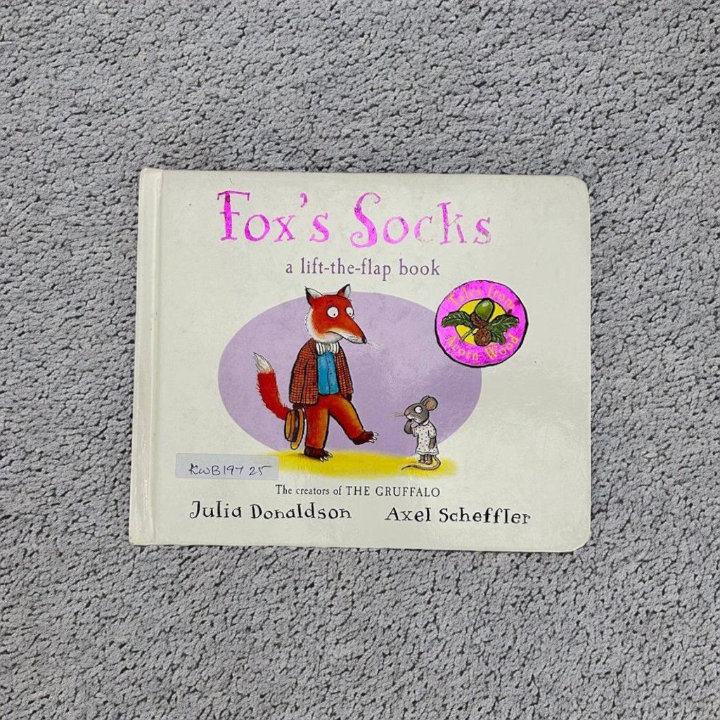 Tales From Acorn Wood Fox's Socks_Flap Book_Julia Donaldson_KWB19725