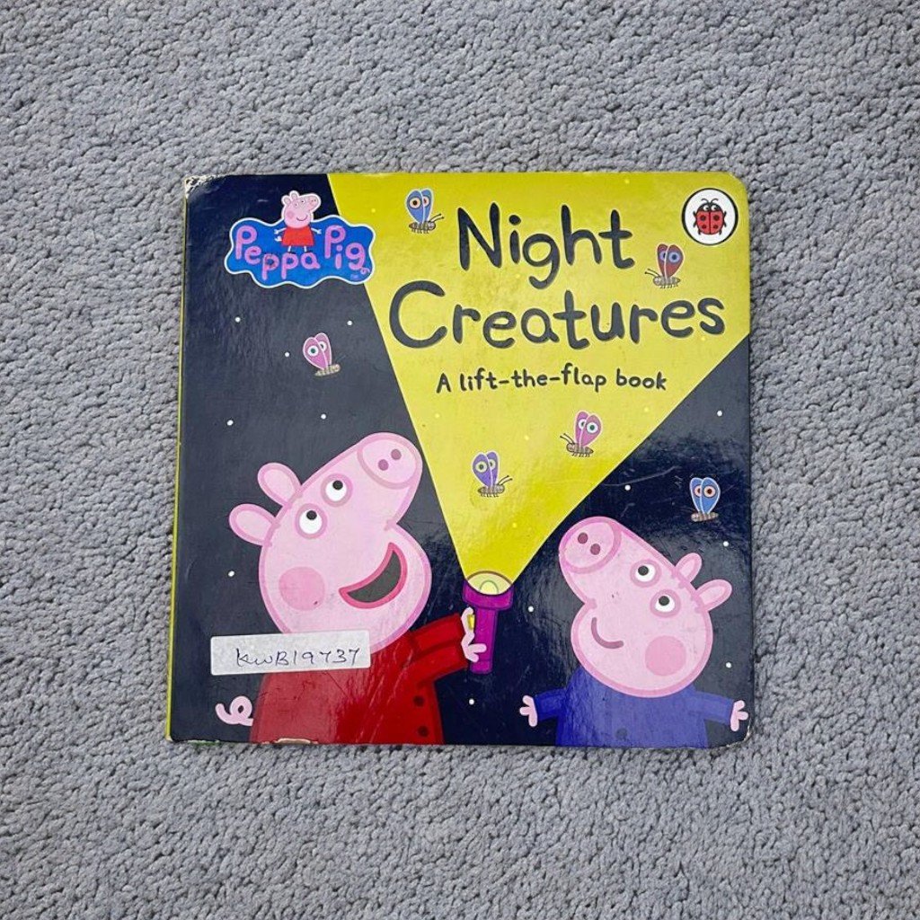 Peppa Pig Night Creatures_Flap Book_Ladybird_KWB19737