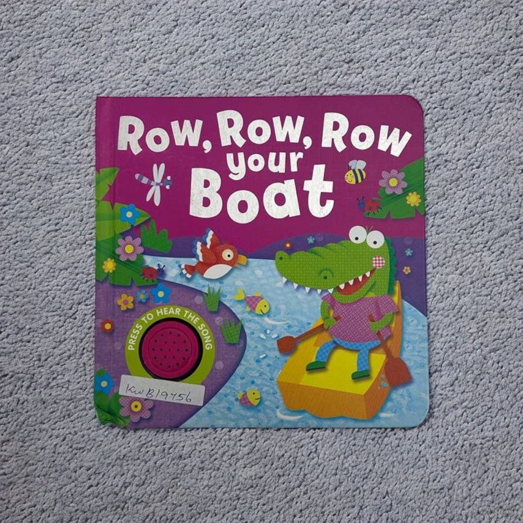 Row, Row, Row Your Boat_Sound Book_Igloobooks_KWB19756