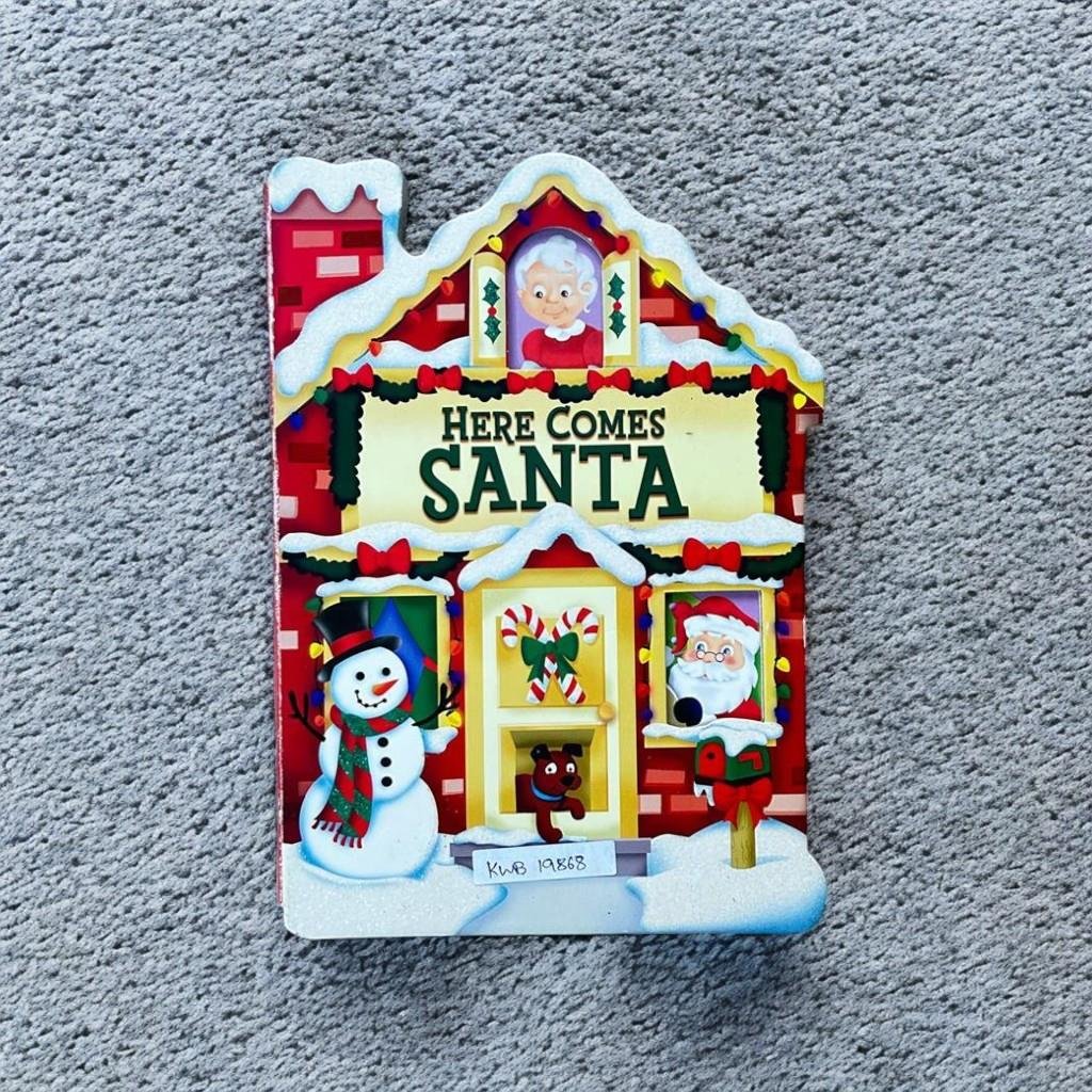 Here Comes Santa_Board Book_KWB19868