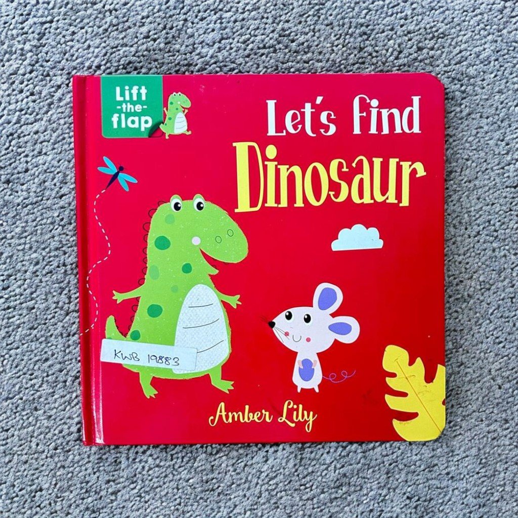 Let's Find Dinosaur_Flap Book_Amber Lily_KWB19883