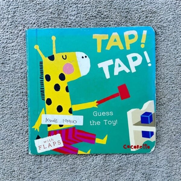 Tap! Tap!_Flap Book_Cocorette_KWB19910