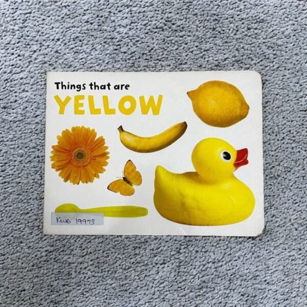 Things That Are Yellow _Priddy Books_KWB19973