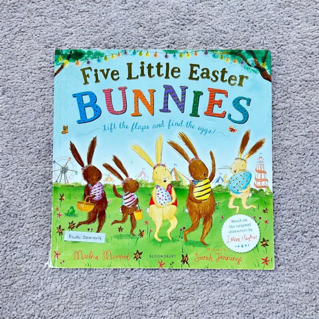 Five Little Easter Bunnies_Lift The Flap Book_Martha Mumford_KWB20009