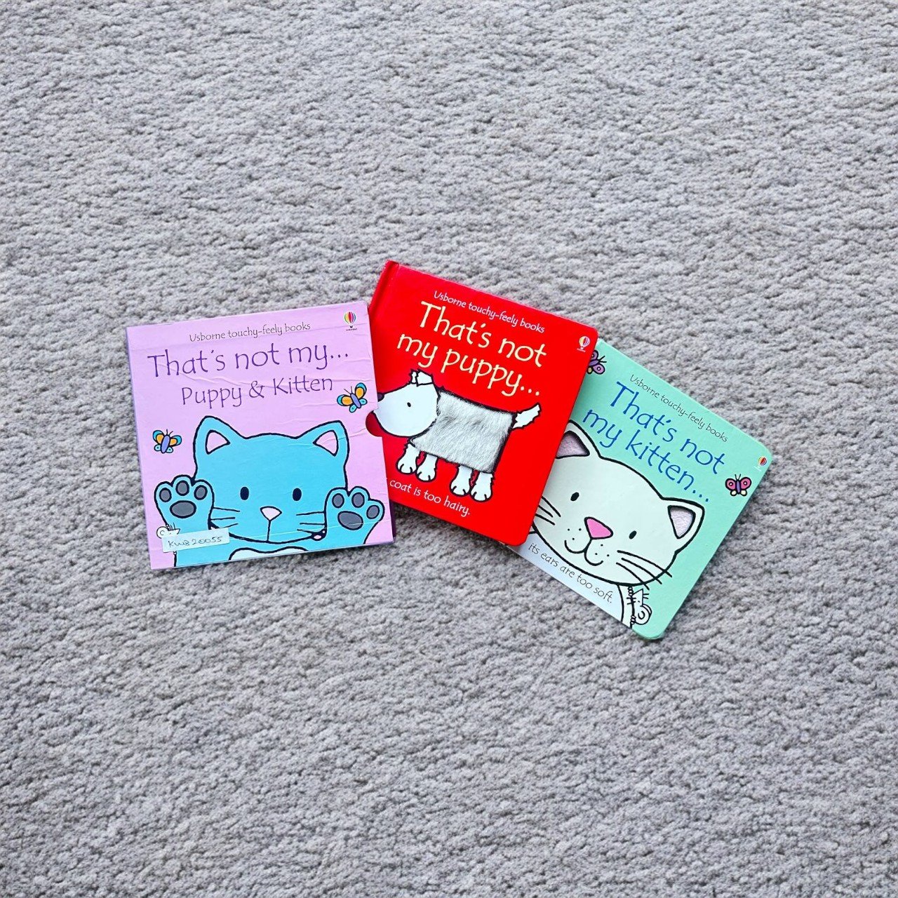 Usborne_That's Not My... Puppy & Kitten_Set Of 2 Books_Touch And Feel_Usborne_KWB20055