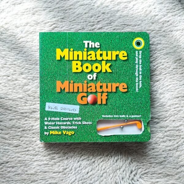 The Miniature Book Of Miniature Golf_Includes Two Balls & A Putter_Workman_KWB20140