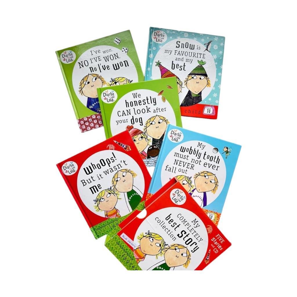 Charlie And Lola_My Completely Best Story Collection_No CD_Set Of 5 Books_Box Set_Lauren Child_KWB20509