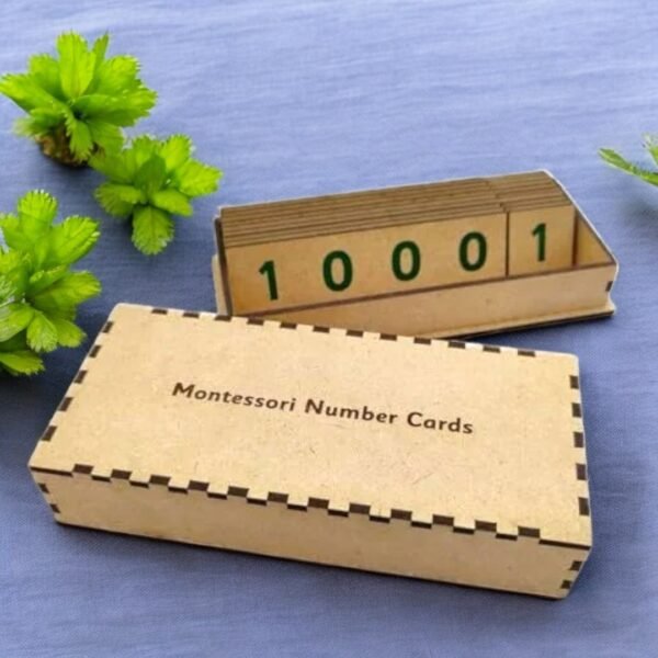 Montessori Beads Stairs and Montessori Numbers Cards Combo Kit - Image 4