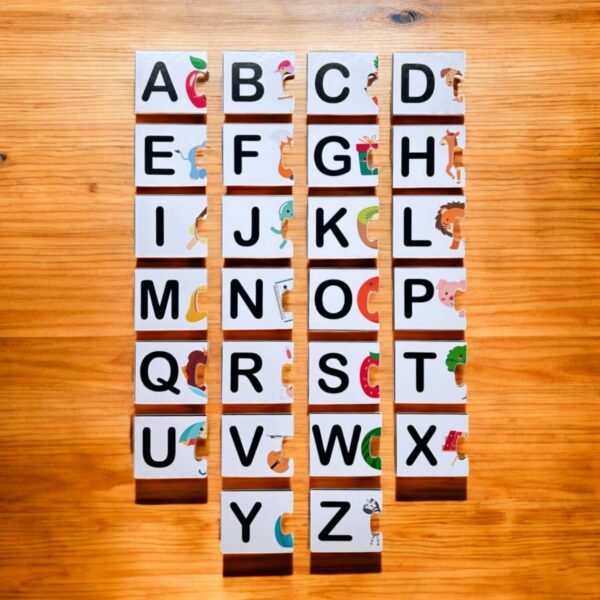 Alphabets Pair Puzzle (Upper and Lower Case) - Image 2