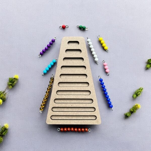 Montessori Triangle Bead Stair - Image 4