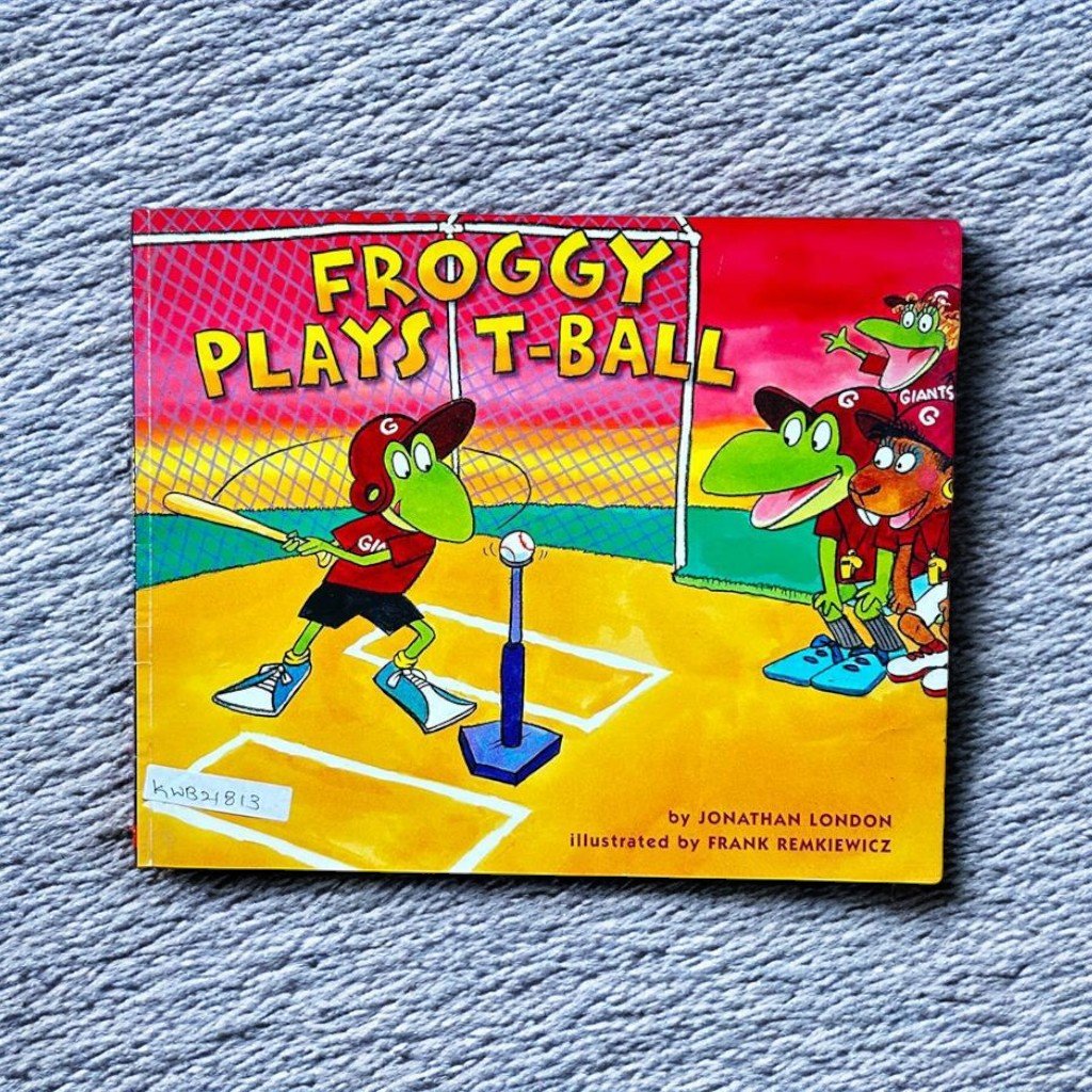 Froggy Plays T_Ball_Jonathan London_KWB21813