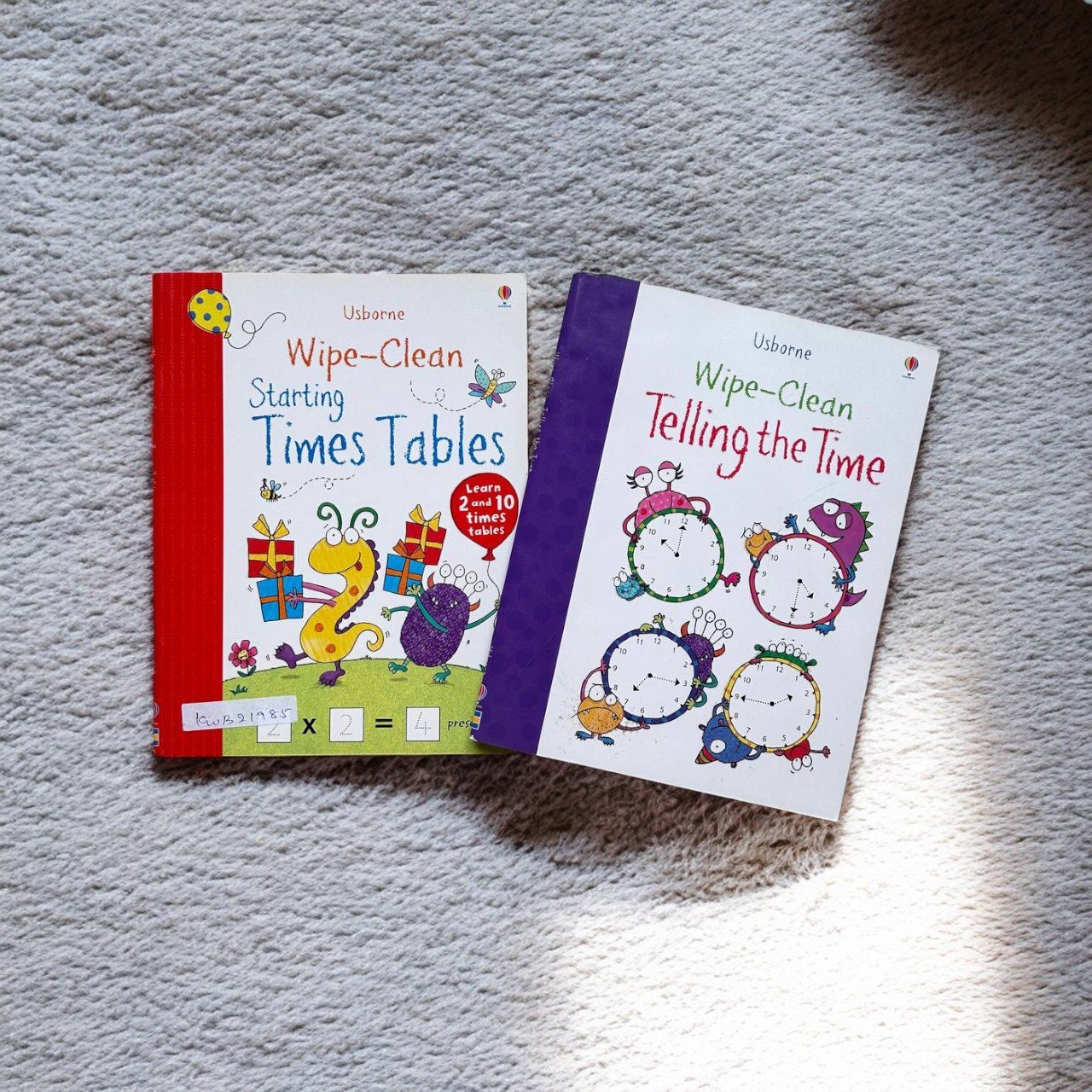 Usborne Wipe And Clean_Set Of 2 Books_Usborne_KWB21985