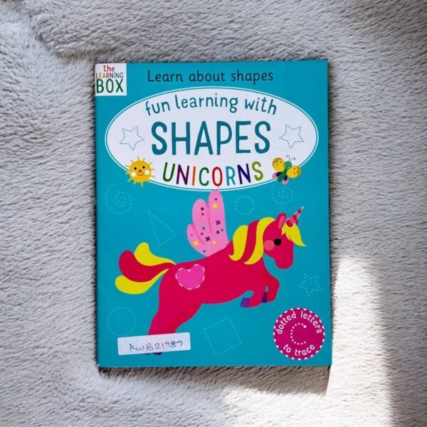 Fun Learning With Shapes Unicorns_Wipe And Clean_Elizabeth Golding_KWB21989