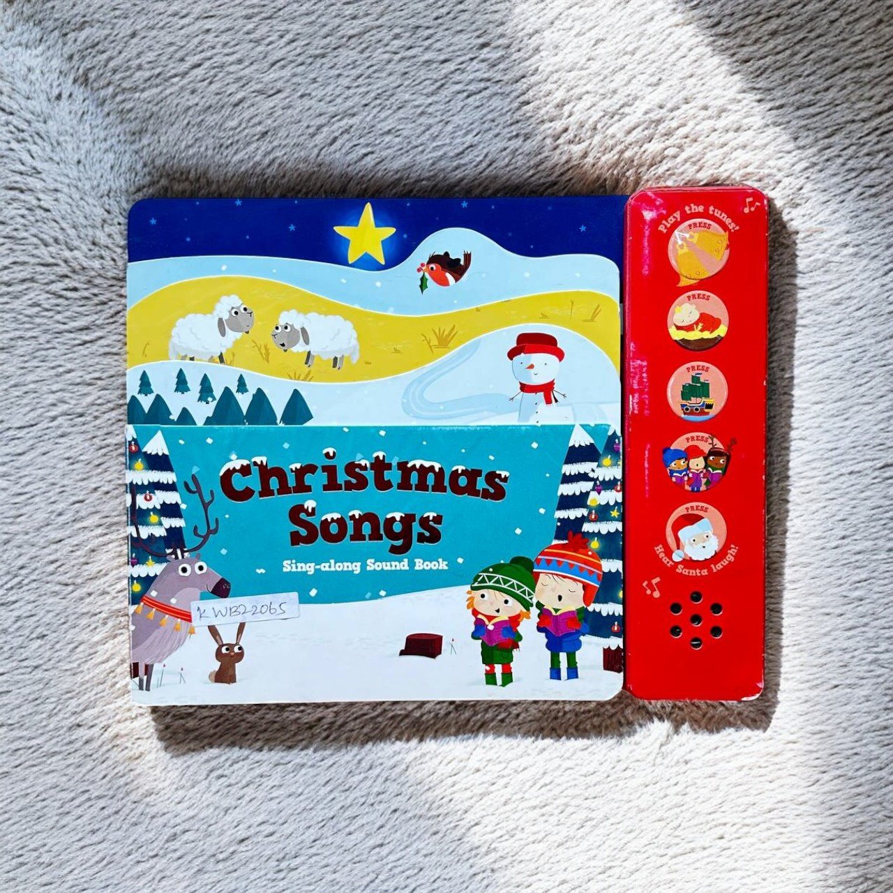 Christmas Songs_Sound Book_Steven Wood_KWB22065