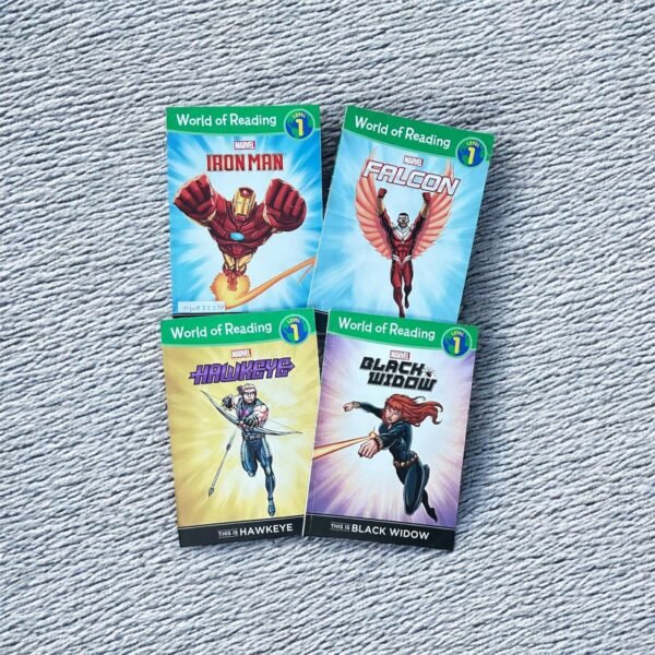 World Of Reading_Marvel Phonics_Set Of 4 Books_Marvels_KWB22358