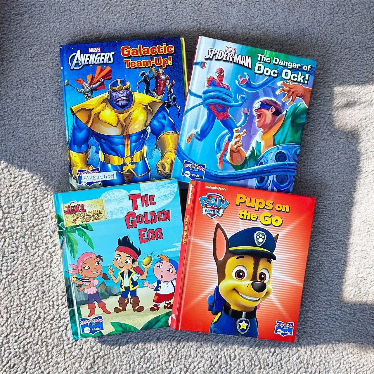 Story Reader Me Reader_Marvel_Set Of 4 Books_Disney_KWB22429