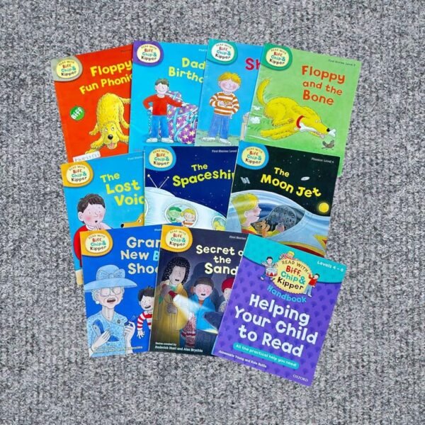 Oxford Reading Tree_Biff,Chip&Kipper_Set Of 10 Books_Roderick Hunt_KWB22533