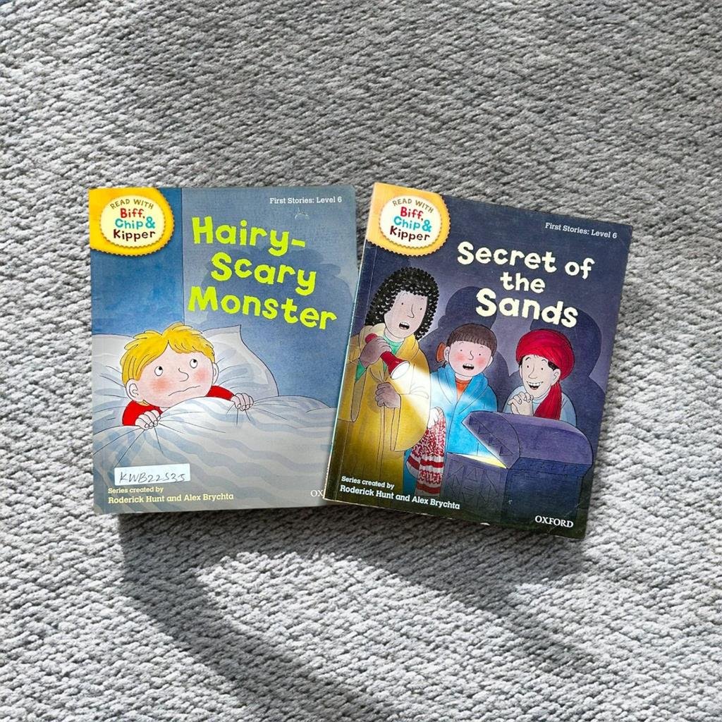 Biff,Chip&Kipper_Set Of 2 Books_Roderick Hunt_KWB22535