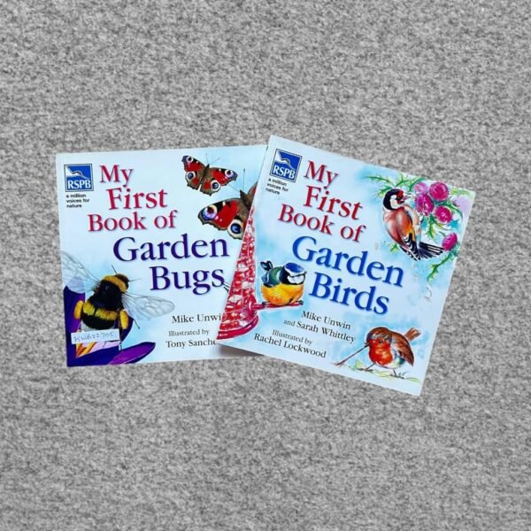 RSPB_My First Book Of Garden_Set Of 2 Books_Mike Unwin_KWB22705